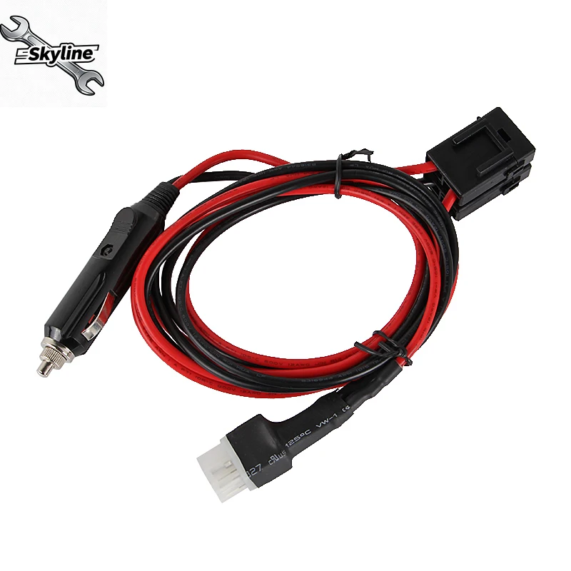 For   FT-857D 1M 30A Fuse Short Wave Power Cord Cable FT-897D IC-725A Radio walkie talkie Accessories Repair