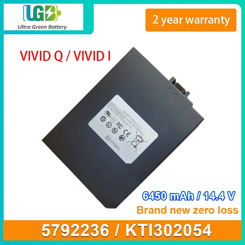 

UGB New 5792236 KTI302054 Battery For GE VIVID Q/VIVID I KTD104482-3 5730471 Color ultrasound battery