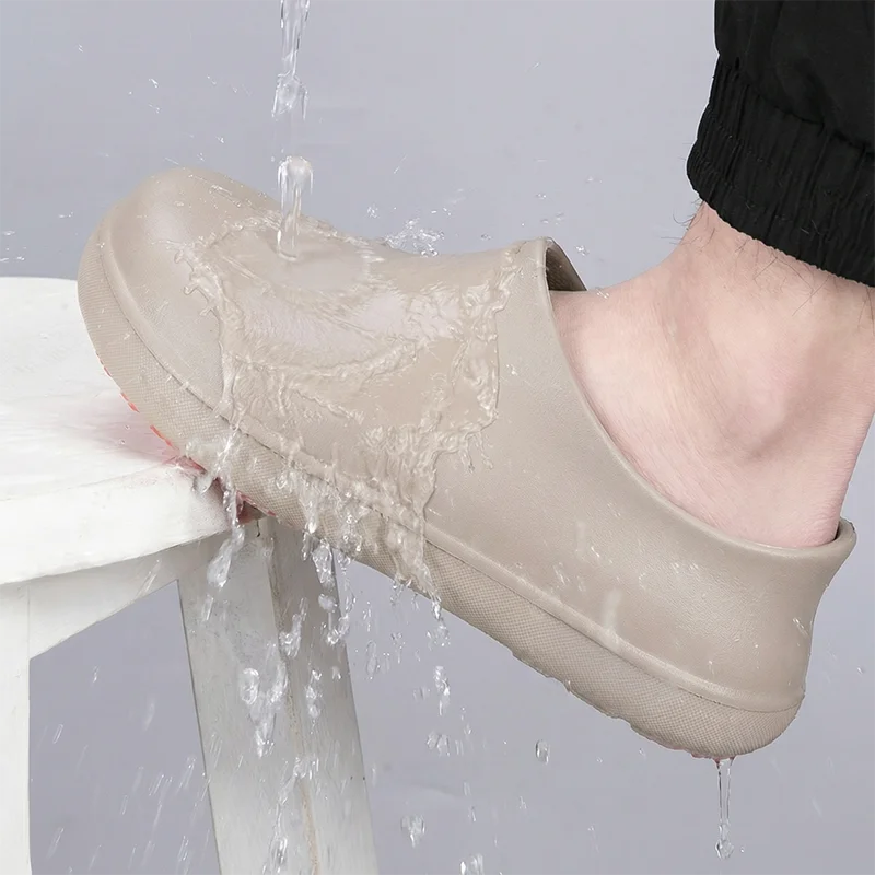 Professionelle rutschfeste Kochschuhe für Herren, ölbeständig, wasserdicht, atmungsaktiv, langlebig, leichte Arbeitssandalen für Restaurants – Detail 9