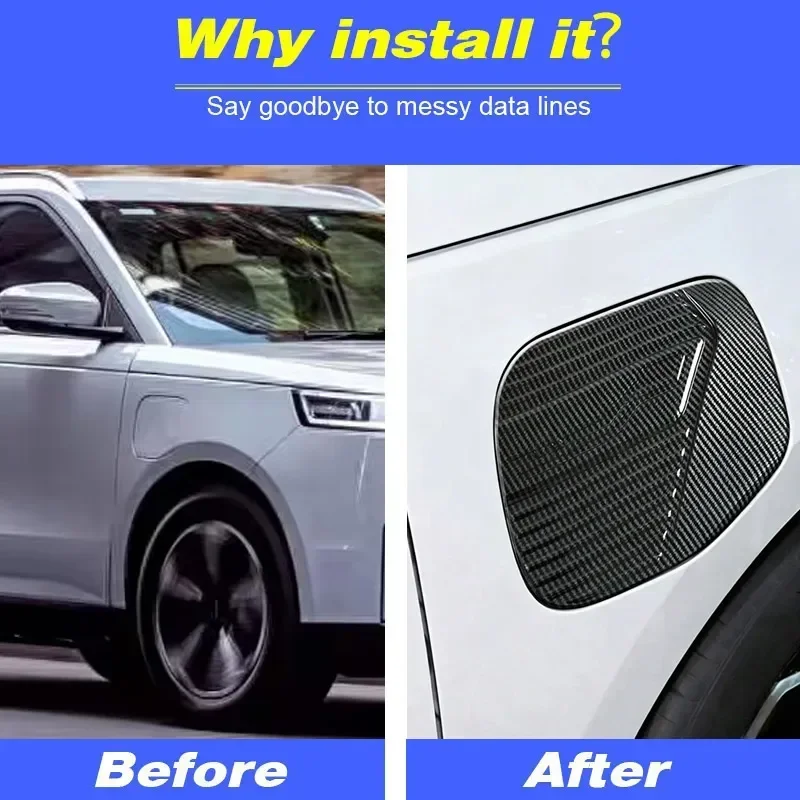 For Chery Jaecoo J5 EV Anti-Scratch Durable Easy Install Rearview Mirror Protective Cover Exterior Decor Mod Accessories
