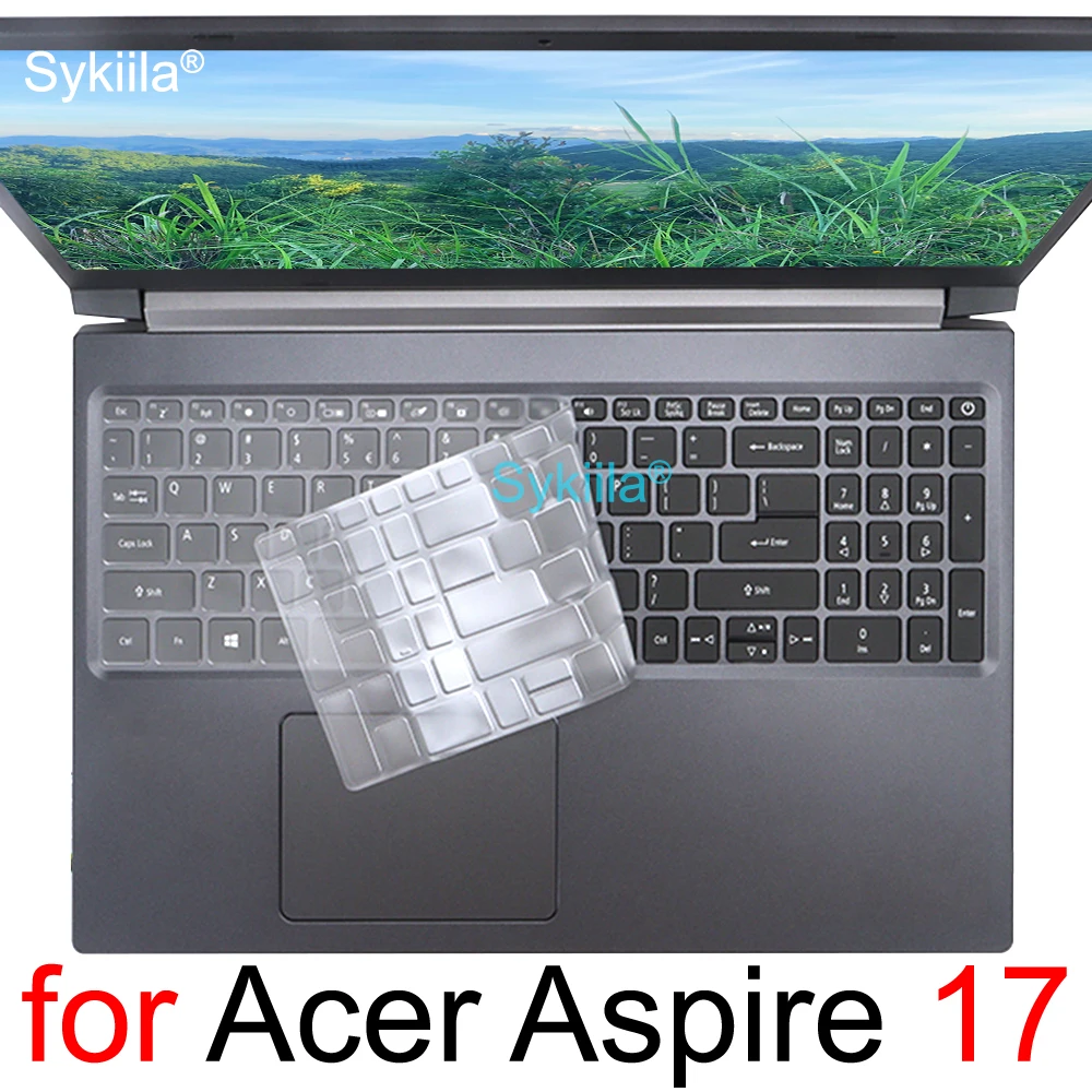 

Чехол для клавиатуры Acer Aspire 3 5 7 A317 A517 A717 E E1 E5 ES1 V V3 32 33 52, силиконовый защитный чехол для ноутбука, аксессуары 17