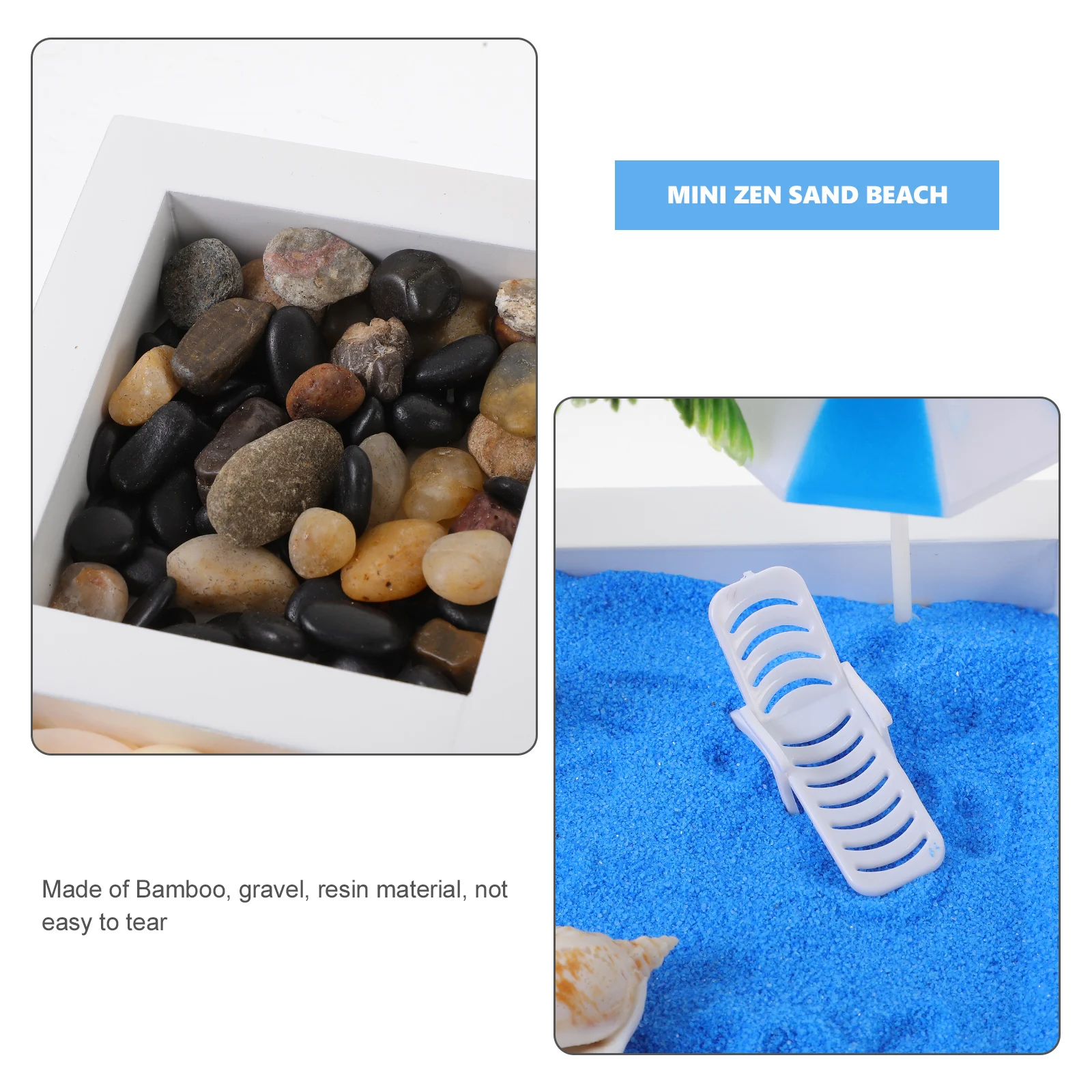 

1 Set Sand Table Micro Landscape Decor, Mini Zen Garden For Desk, Vintage Sandbox Ornament, Desktop Artware, Home Office Decor,
