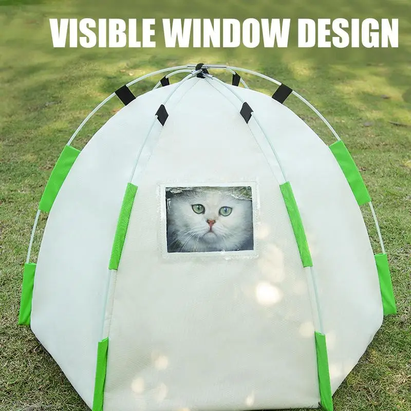 Pet Tent Bed Cats House Supplies Products Accessories cooling Cushions Furniture Sofa Basket Beds summer Kitten Tents