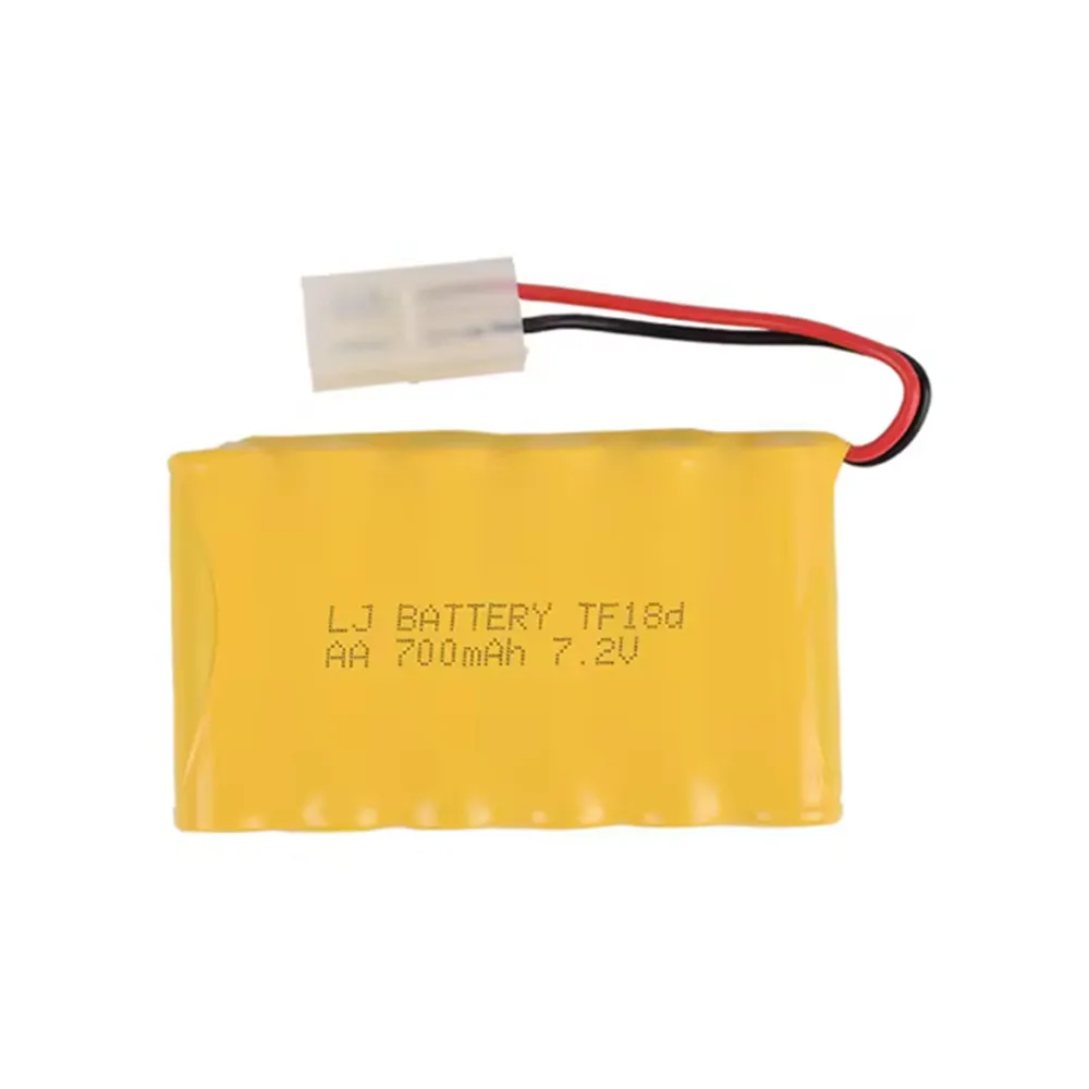 7.2V 700mAh Ni-CD AA Rechargeable Battery Tamiya Plug and charger set For RC Truck ca boat toys model 7.2 v 700 mah battery view 2