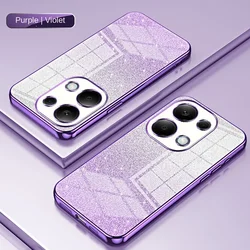 For Xiaomi Redmi Note 13 Pro Case Soft TPU Bling Glitter Slim Protective Back Cover Case For Xiaomi Redmi Note 13 Pro Plus Shell