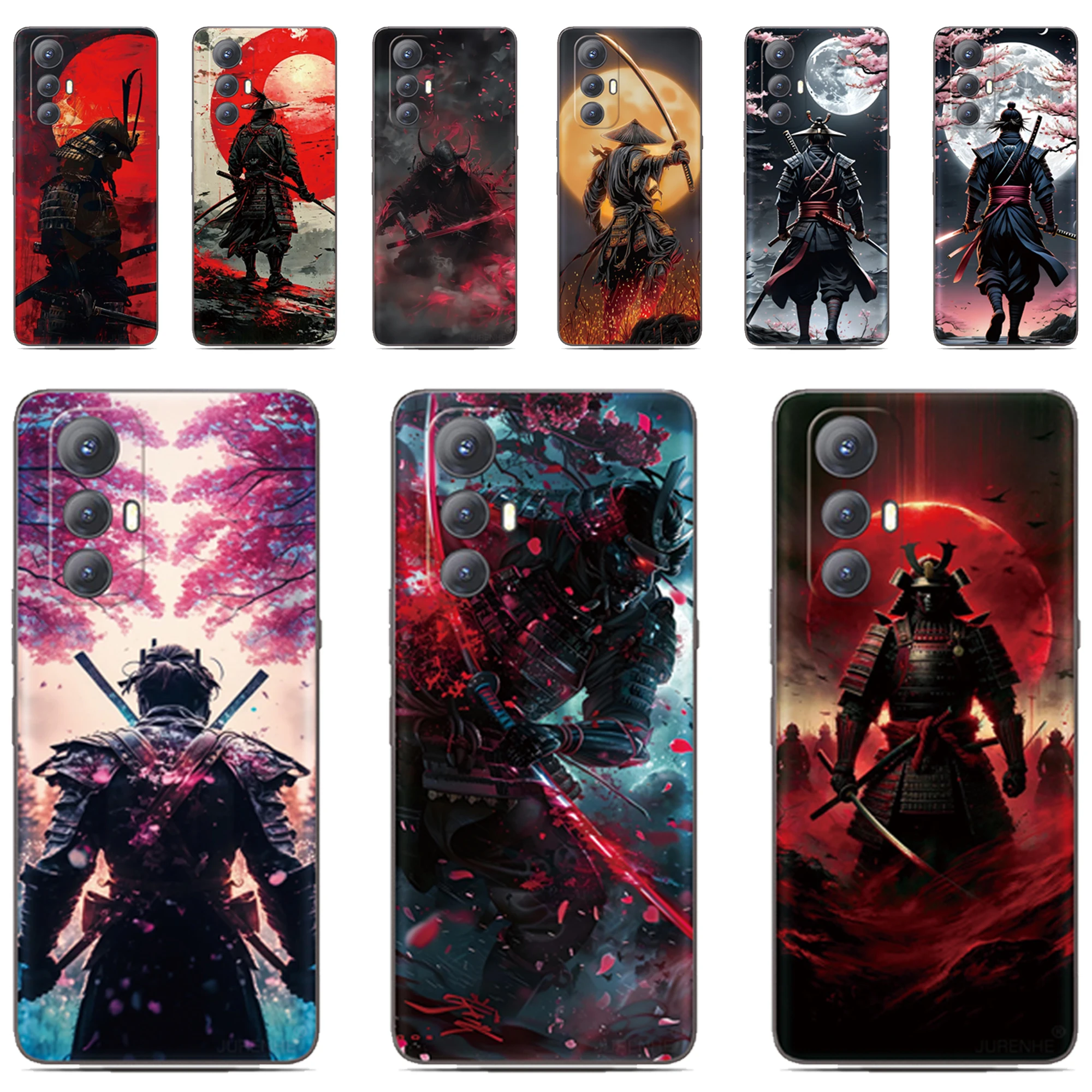 Hero Samurai Phone Case For Nokia C32 G42 6.2 7.2 5.4 G21 C21 C1 C01 G11 Plus C12 C31 C02 G22 G20 G10 C10 C20 8 C3 2.4 Cover