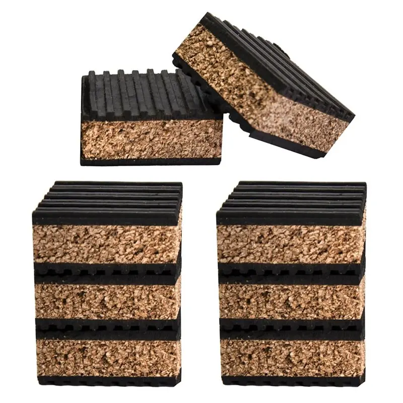 8 Pack Sound Isolation Pads,Cork Pads,2