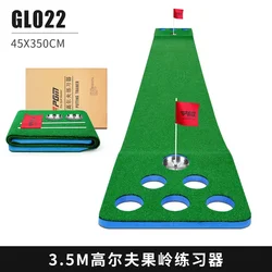 PGM Golf Putter Green Practitioner Bidirectional 12 Hole Indoor Home Office Mini Set Training GL022