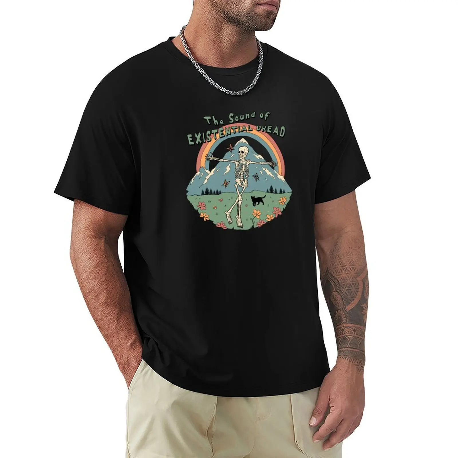 The Sound of Existential Dread T-Shirt t shirts for man graphic funny T-Shirt