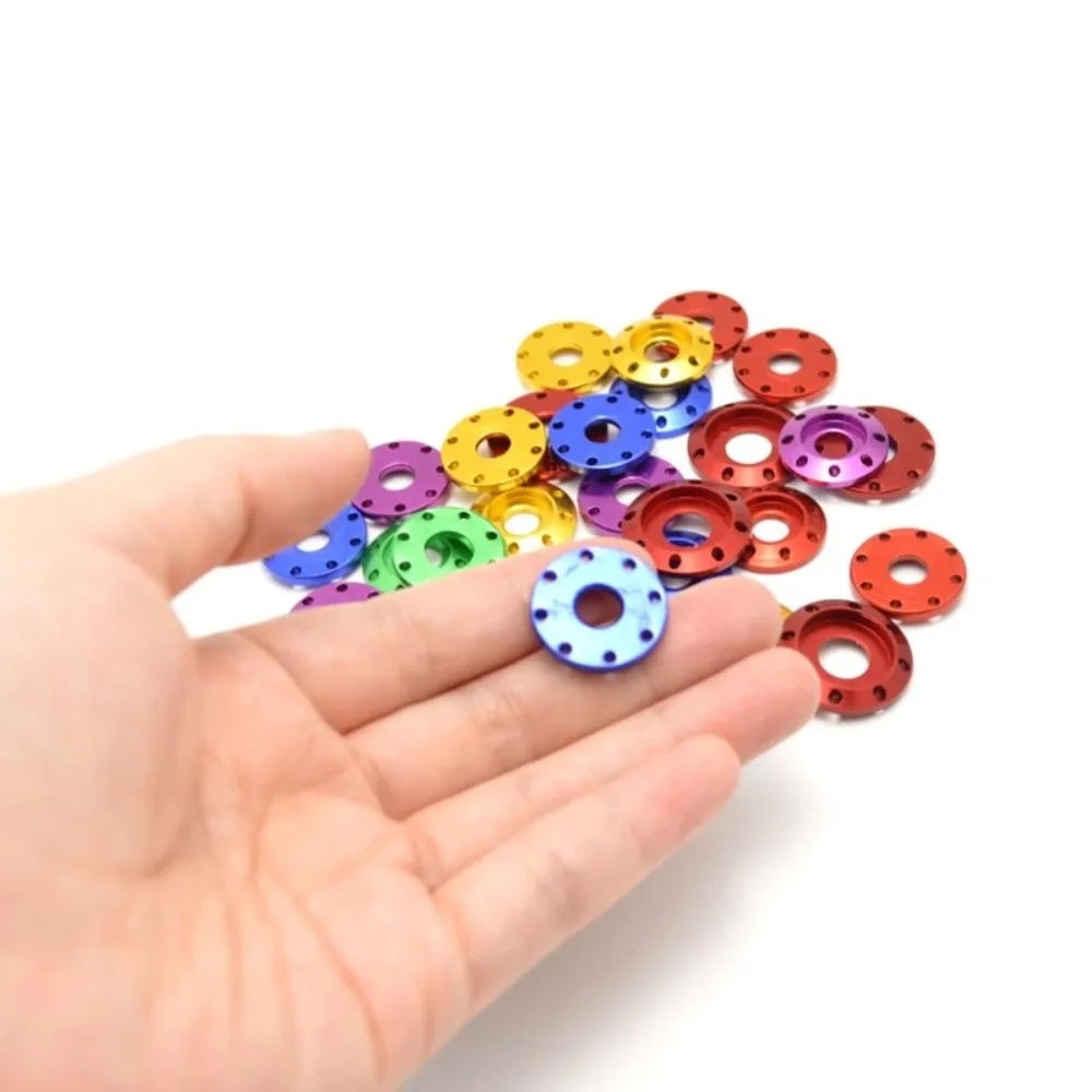 5Pcs M8 M6  Motorcycle screw gasket screw cap Hollow screw Flange gasket Decorative reinforcement Anti-sli