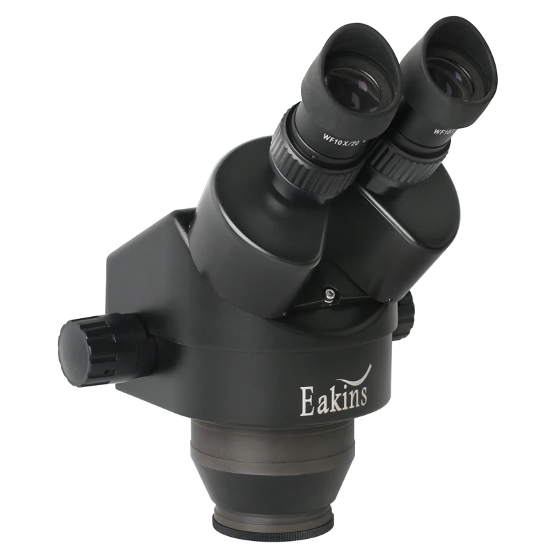 Imagem -05 - Microscópio Estéreo Industrial Binocular de Zoom Contínuo 35x-90x 7x45x Mais 05x 2x Lente Objetiva Auxiliar para Reparo de Solda de Pcb