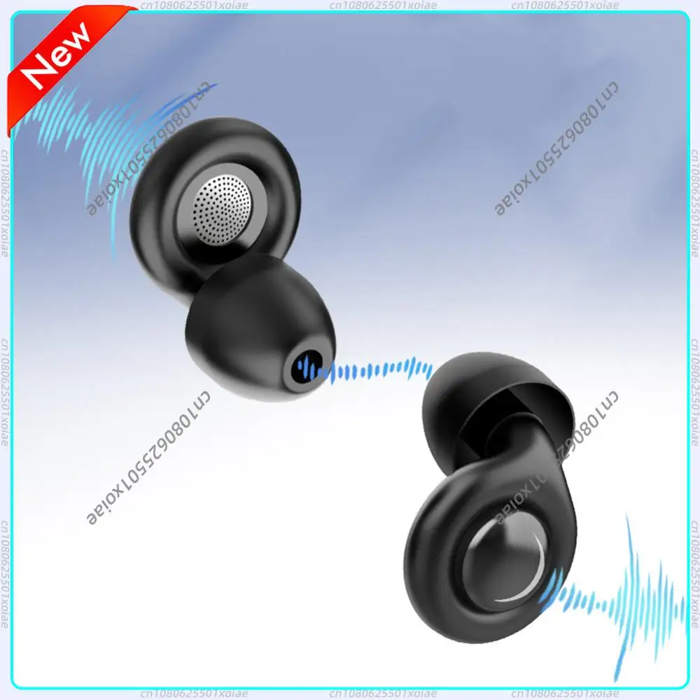 Reusable Silicone Sleep Ear Plugs W/ 10 Eartips in XS/S/M/L Hearing Protection Earplugs Noise Cancelling Ear Plugs for Sleeping
