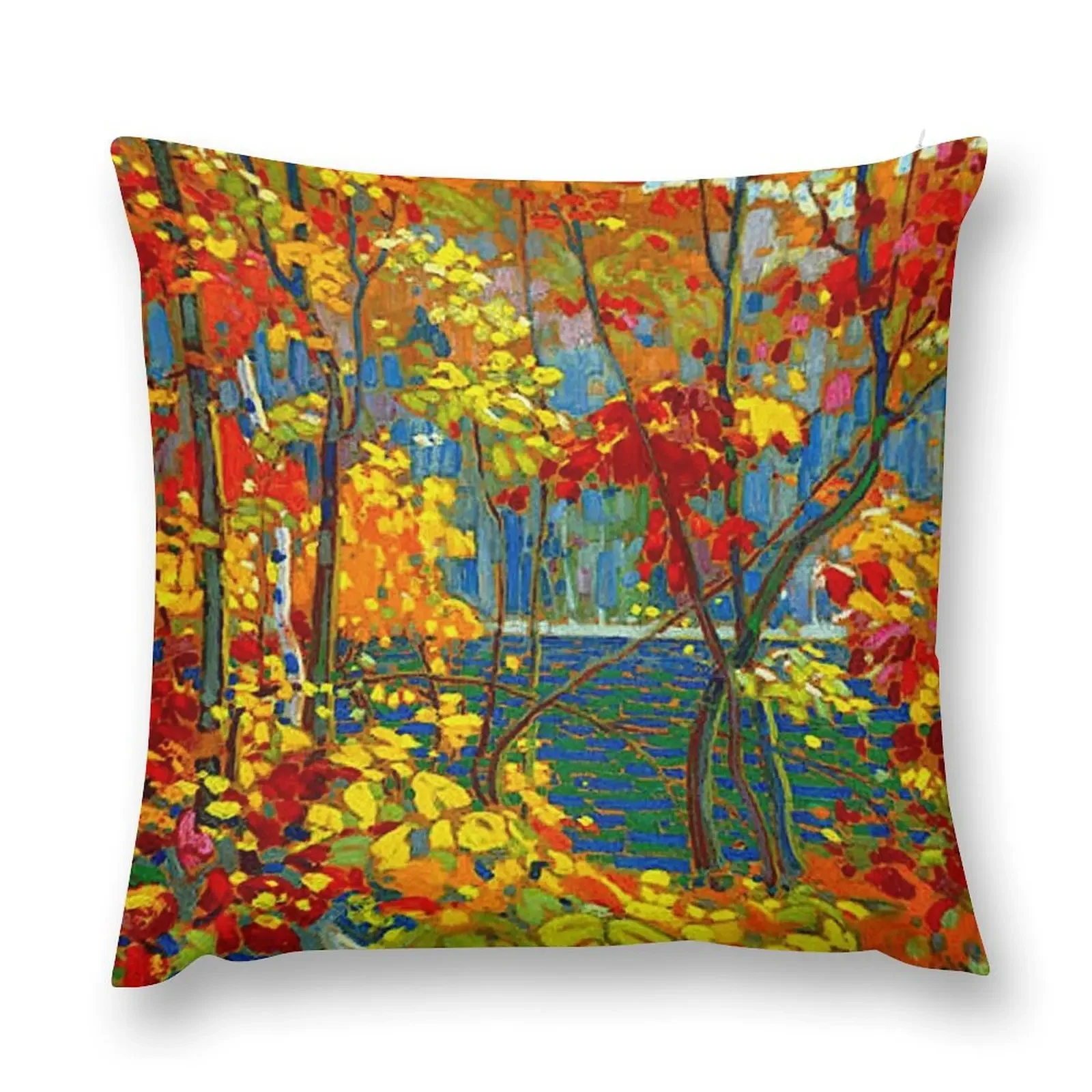 THE POOL : Vintage 1919 Tom Thomson Algonquin Park Art Print Throw Pillow Sofa Cushion Cover pillow