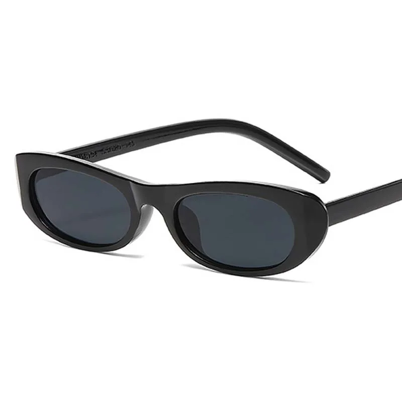 Small Frame Oval Sunglasses Women Brand Designer Vintage Mirror Sun Glasses Female Personality Fashion Shades Oculos De Sol view 3