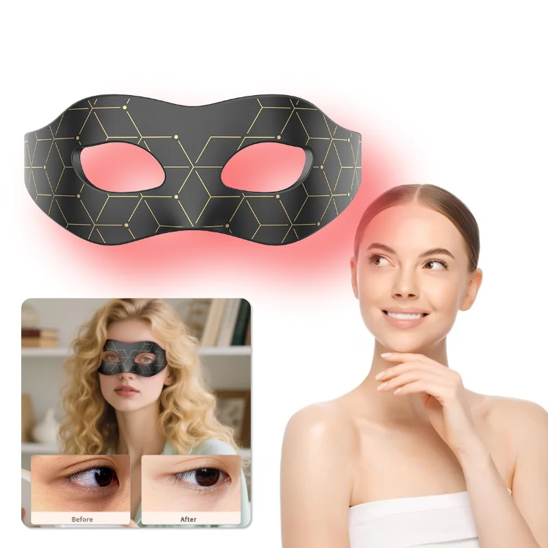 

LED 7 Colors Eye Mask Red Light Near Infrared Therapy Dark Circle Treatment Anti Aging Wrinkle Acne Pore Tighten Home Skincare