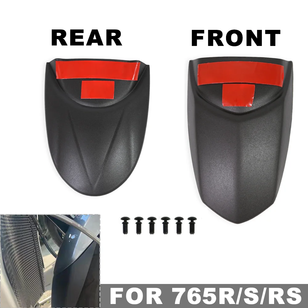 Motorcycle Front Fender Mudguard Extender Rear Mudguard Accessories For Street Triple 765 R/S/RS 2017-2021 Rear Fender FOR 765S