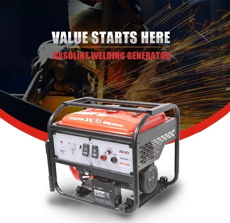 

Сварочный генератор Портативный 5 кВт 200 А с двигателем, сварочное оборудование, генераторы, машина