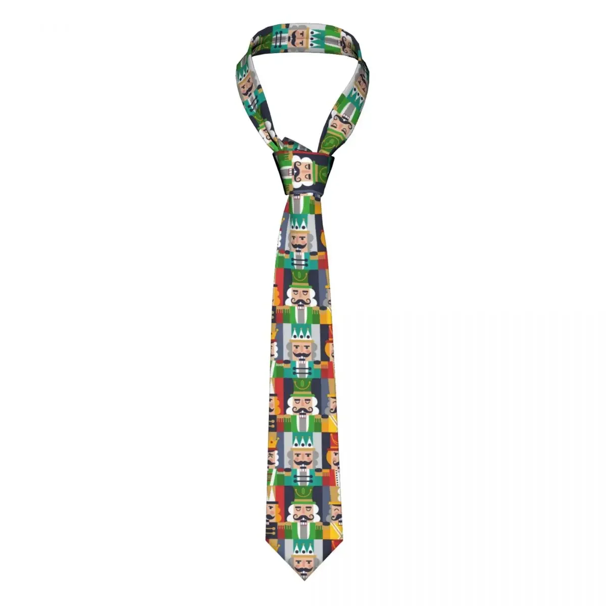 Christmas Nutcrackers Illustration Tie For Men Women Necktie  Clothing Accessories