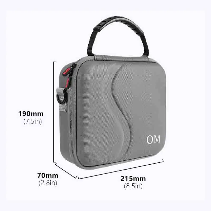 

OM7 Чехол для DJI OM 7P Портативный чехол для хранения Сумка на плечо из искусственной кожи Дорожная сумка для DJI Osmo Mobile 7, аксессуары