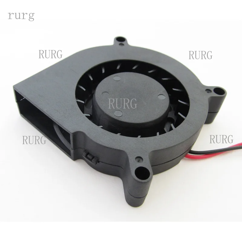 R+ 1 piece 60mm 6015 60x60x15mm 5V 12V 24V 2-pin/2-wire brushless DC cooling blower
