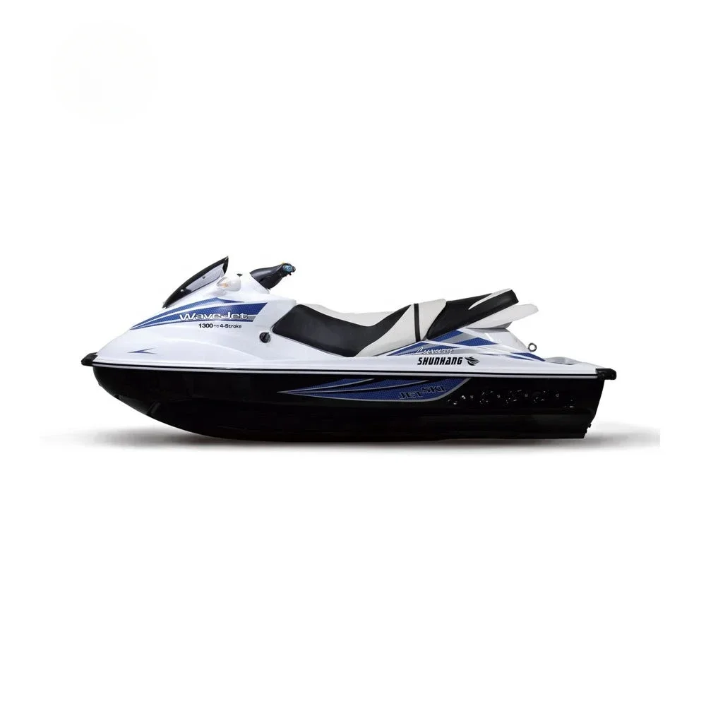 High Speed 1300cc Motorboat 2 Person Jetski Watercraft for Sale