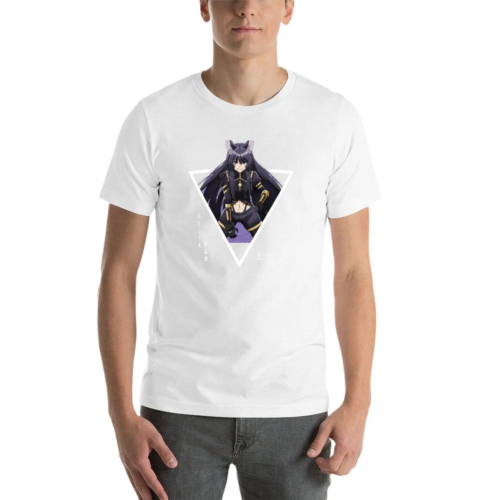 تي شيرت Delta The Eminence in Shadow تي شيرت للرجال 100 بالمائة قطن تي شيرت رجالي قطن