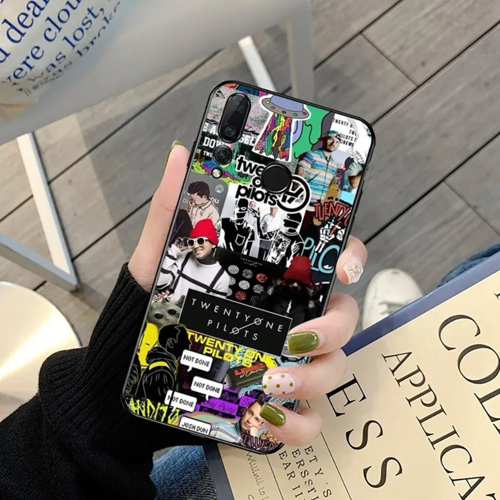 Band Twenty One P-Pilots Phone Case For Huawei Y9 6 7 5 Prime Enjoy 7s 7 8 Plus 7a 9e 9plus 8E Lite Psmart Shell