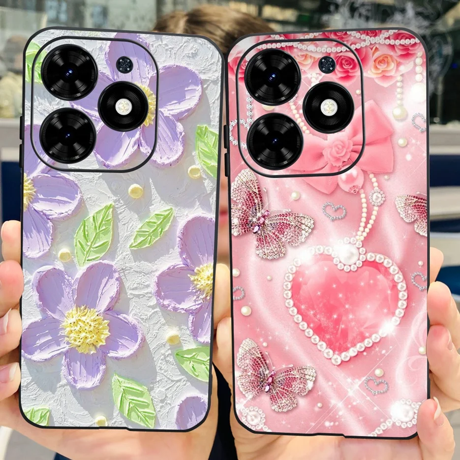 For Infinix Hot 40 Pro Case X6837 New Popular Painted Cover Soft Silicone Phone Case For Infinix Hot 40i Hot40 Pro Hot40i Fundas