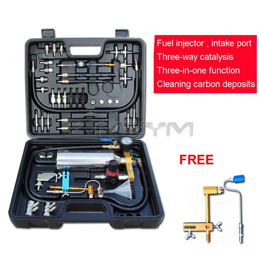 

Car Fuel System Injector Cleaner Throttle Non-Dismantle EFI Throttle Washing Tool There Way Ternary Catalysis