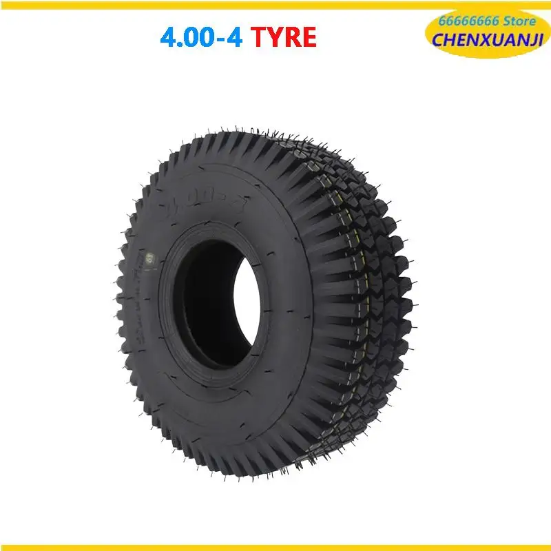 

Durable 4.00-4 Outer Tire for Scooter Wheels, Perfect as a Trolley or Cart Tire Accessory