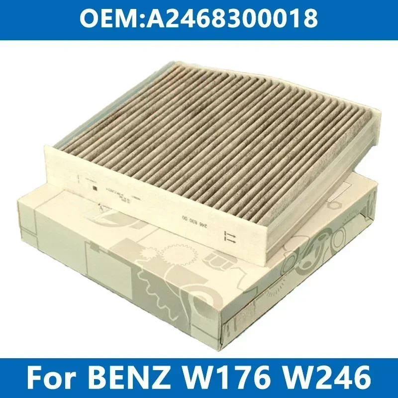 

Car Air Conditioner Cabin Filter A2468300018 For Mercedes Benz W176 W246 A160 A180 A200 CDI/d B180 B200 B220d GLA250 CLA260 45