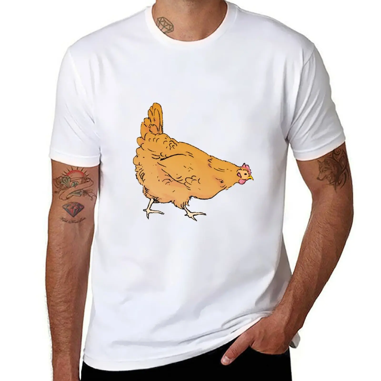 

100% man shirts cotton t T-Shirt shirt Orpington Buff luxury shirt t Chicken t man graphic