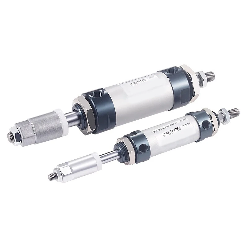High Quality Small Round MALJ Pneumatic Cylinder Adjustable Stroke Stainless Steel MALJ Bore16/20/25/32/40mm-Stroke 25-200mm