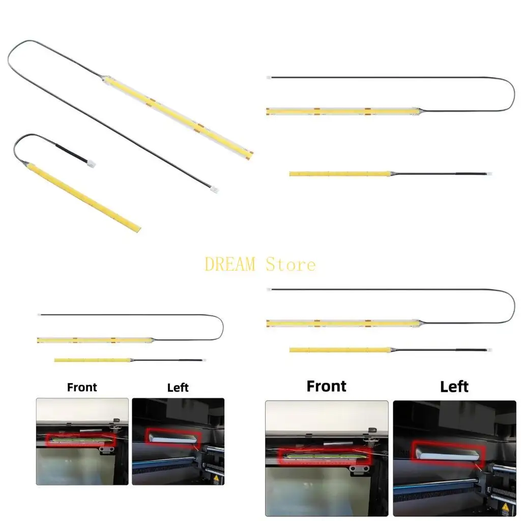 

High Brightness LED Light Strips Replacement For P2S 3D Printing Left Front best sale