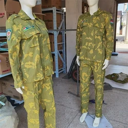 Yellow flower aid camouflage work suit for men's outdoor tactical CS training suit