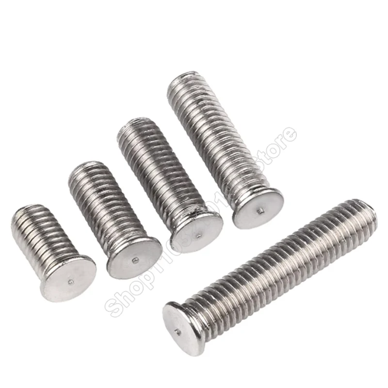 

5-10pcs M3 M4 M5 M6 M8 Spot Welding Screw 304 Stainless Steel Solder Point Bolt Weld Stud For Capacitor Discharge Spot Nails