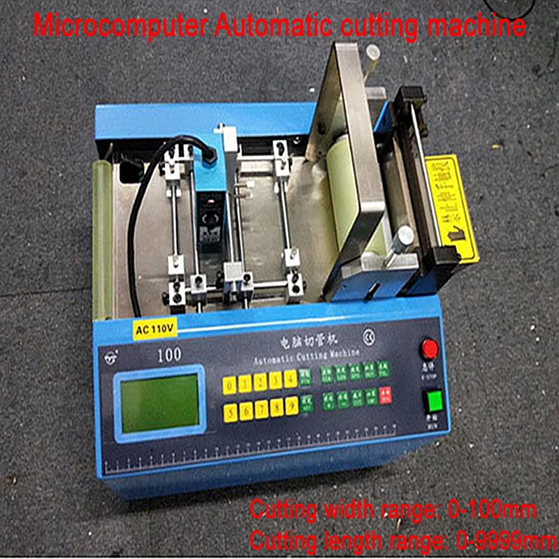 

Микрокомпьютер Автоматическая машина для резки Труборез ПВХ Термоусадочная втулка Резак для термоусадочных трубок Станок для резки троса
