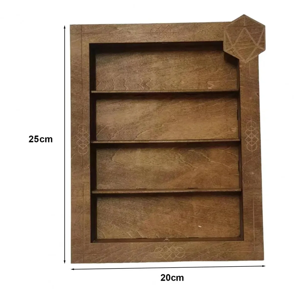A71P Espositore per dadi Scaffale per dadi Cornice per esposizione di dadi Parete per esposizione di dadi