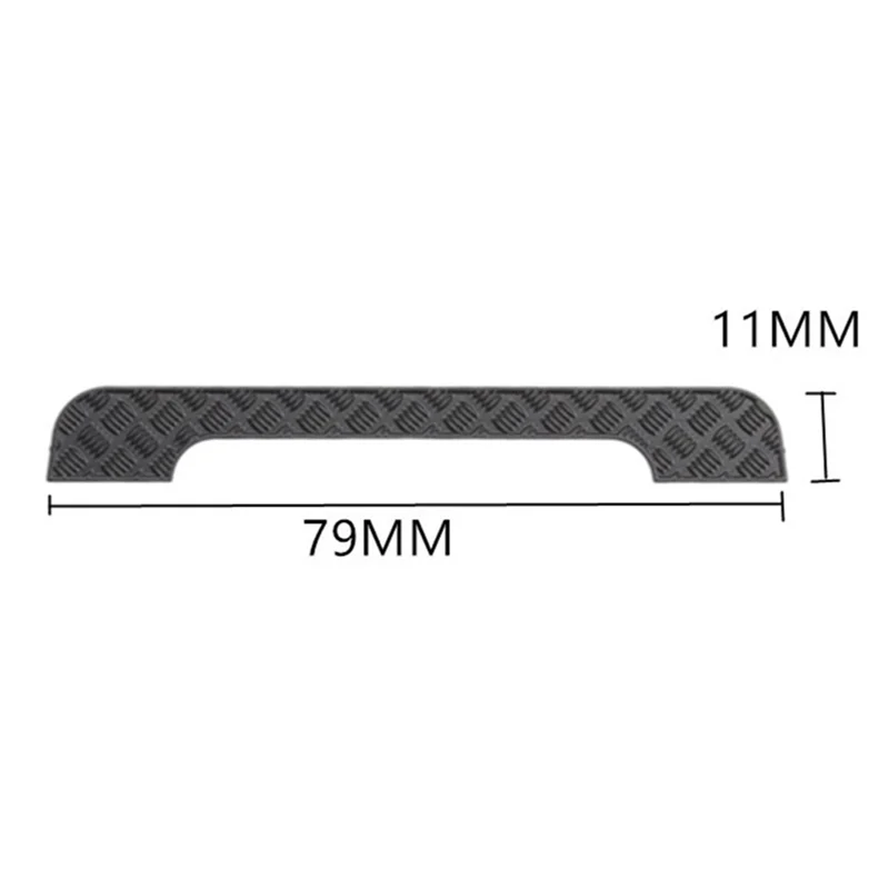 Metal Steel Tail Roof Skid Plate Trim Decorative Sheet for Traxxas TRX4M Defender 1/18 RC Crawler Car Upgrade Parts,2