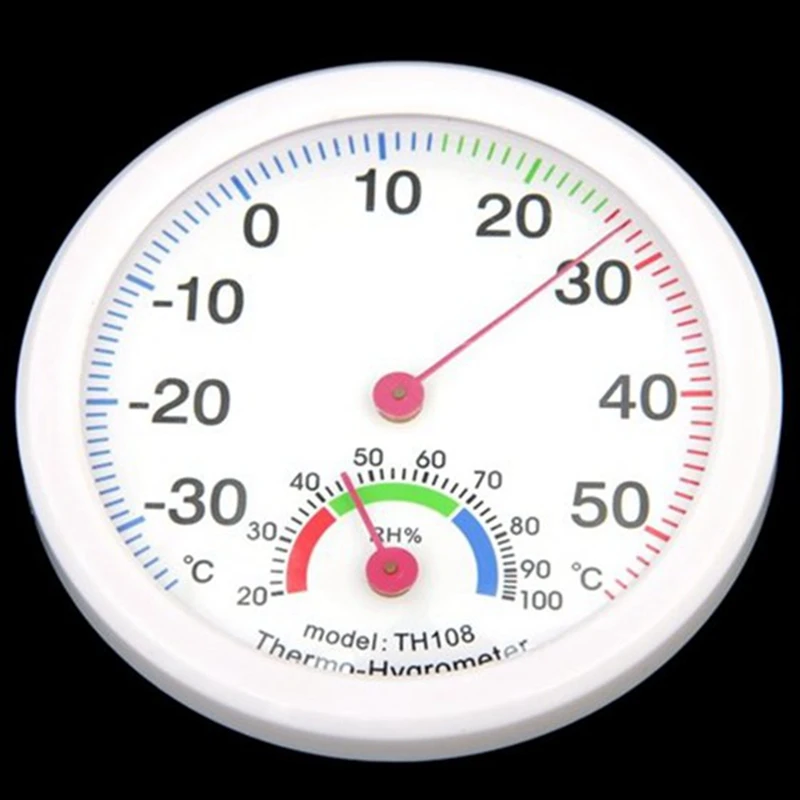 Hygrometer Humidity Thermometer Temp/Temperature Meter & 8000RPM 9V 68MA High Torque Magnetic Cylindrical Mini DC Motor