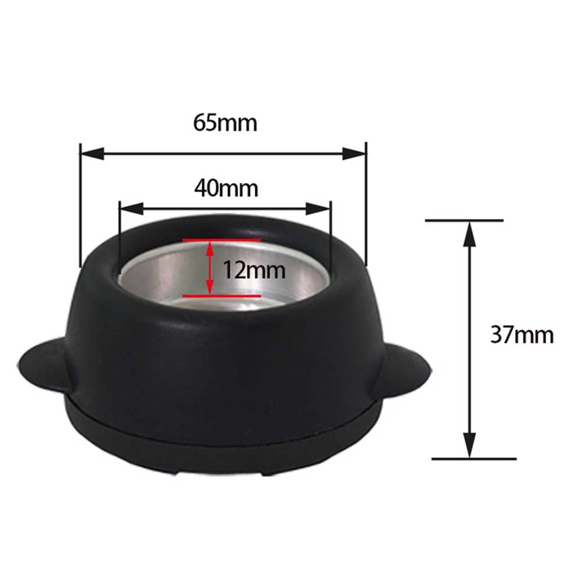 Black Plastic Glue Pot, Glue Stove DIY Hot Glue Pot For Repairing For School Handcraft Teaching For Silk Flower Factory US Plug
