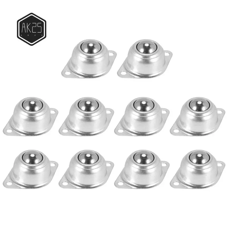 AK25-10Pcs 3cm de diâmetro aço carbono CY-15A unidade transferência bola rolamento esferas transportador rolo ferramenta transmissão bola