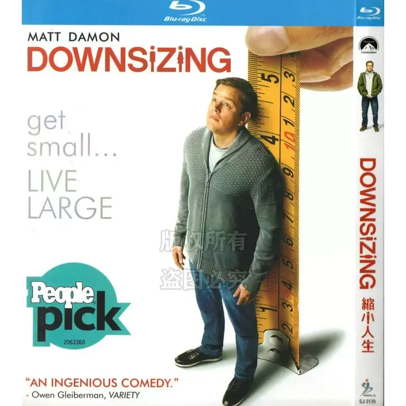Blu-ray BD American Comedy Science Fiction Movie Shrink Life 1080p High Definition Single Disc