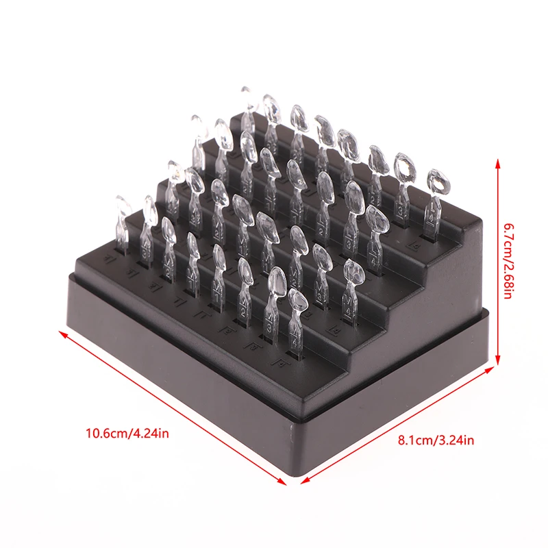 32pcs Dental Veneer Mould Kit Dental Direct Composite Venner System Composite Resin Mold Light Anterior Teeth Oral Clean Tool