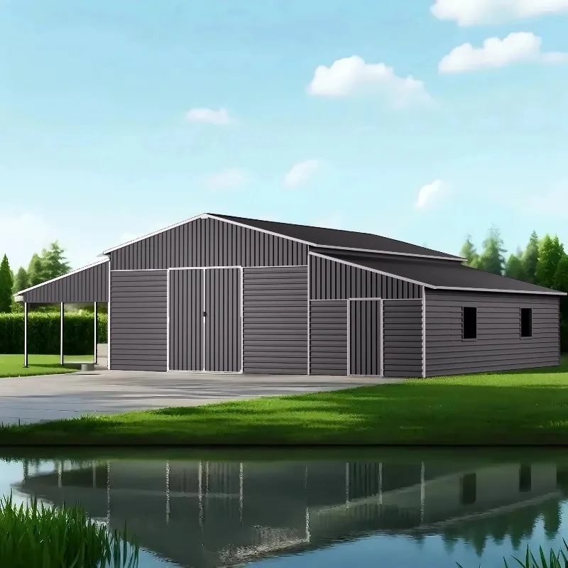SG4230-H386 Garage Building Kit Steel Car Garage Car Sheltered Garage