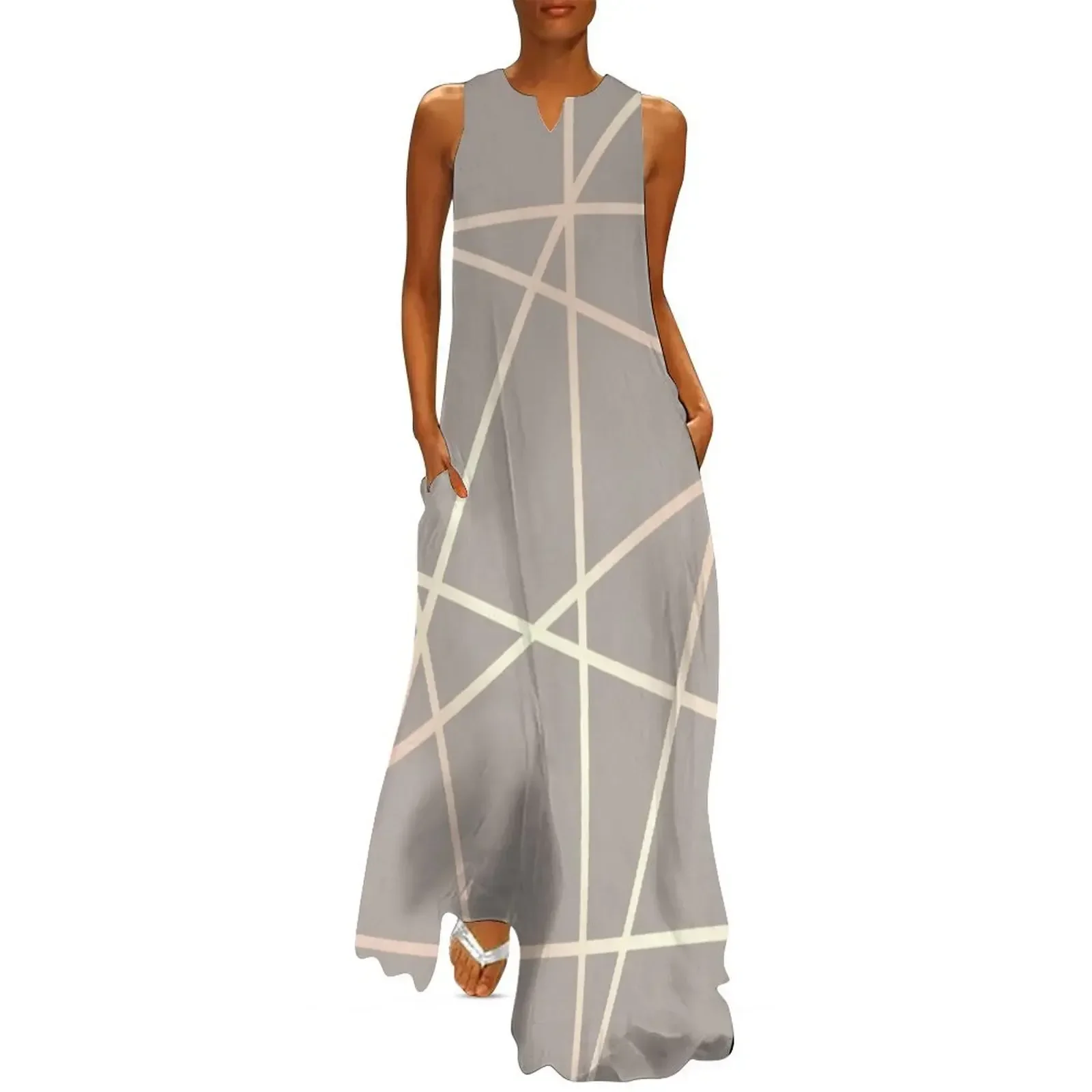 

Elegant rose gold geometric pattern Long Dress prom dresses ladies dresses for women 2025 luxury evening dresses 2025 Dress