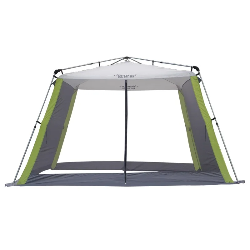 

Outdoor easy setup sunshade barbecue road trip sunscreen beach multi-person canopy rain anti mosquito automatic pergola tent