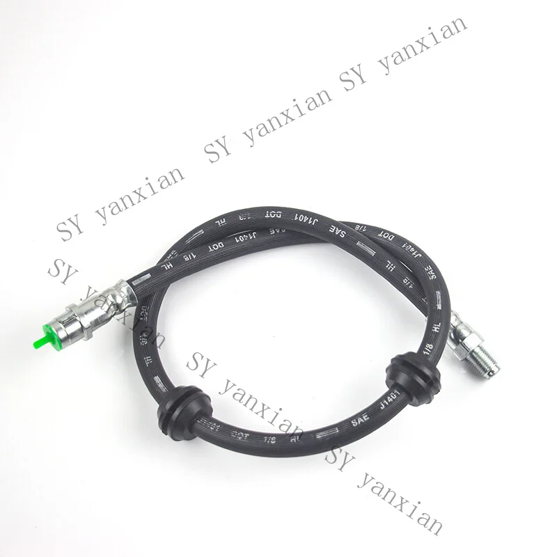SY+ 2* Rear Brake Line Hose for Mercedes Benz W164 X164 ML350 ML500 /450 GL350 GL500