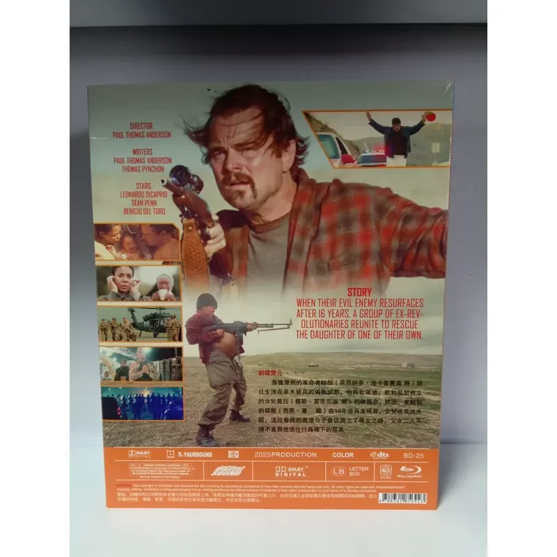 Blu-ray Disc One Battle After Another Movie High Definition Home Entertainment Collection