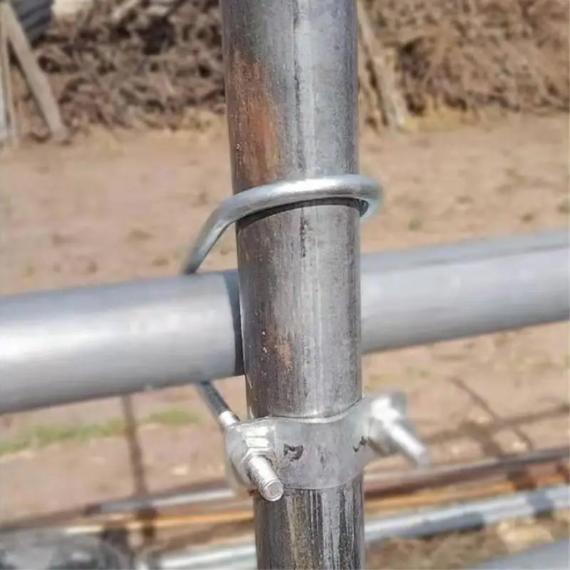 10pcs Logam Konektor Pipa Klem Double Fixator Buckle M68e